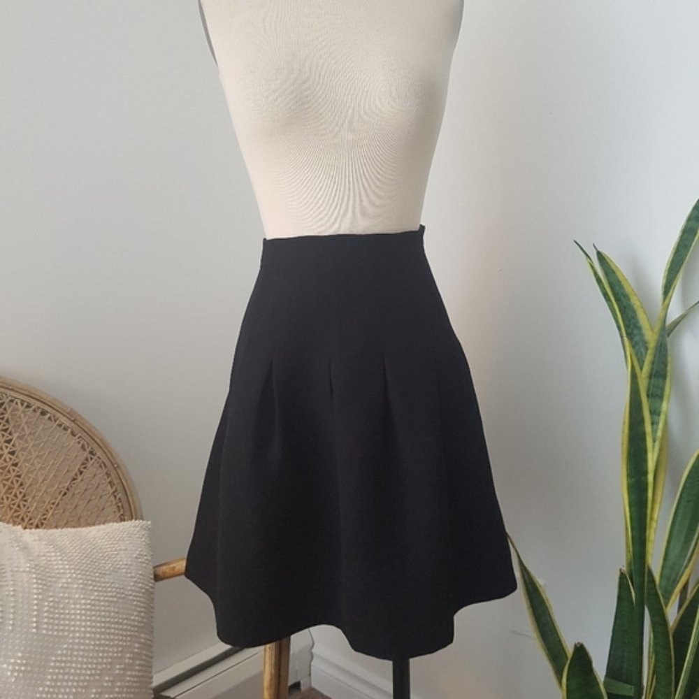Club Monaco Box Pleated Skirt